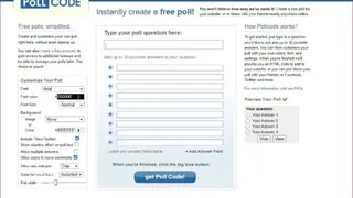 PollCode screenshot