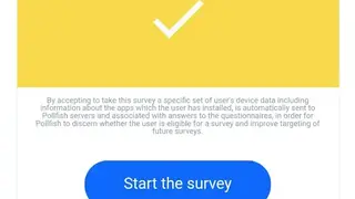 Pollfish screenshot