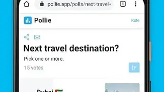 Pollie screenshot