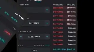 Poloniex screenshot