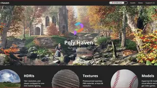 Poly Haven screenshot