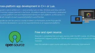 Polycode screenshot