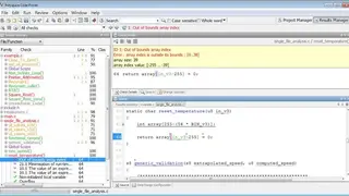 Polyspace screenshot