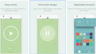 Pomodoro-timer screenshot
