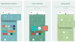 Pomodoro-timer screenshot