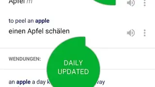 PONS Translator screenshot