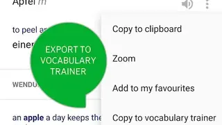 PONS Translator screenshot