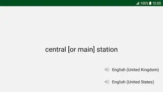 PONS Translator screenshot