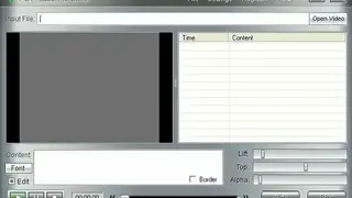 POP Subtitle Editor screenshot