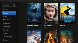 Popcorn Time In Your Browser screenshot