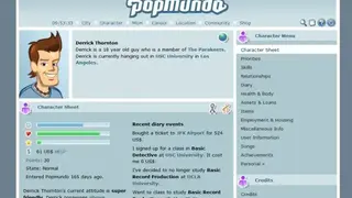 Popmundo screenshot