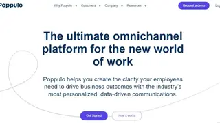 Poppulo screenshot