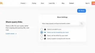 PopSQL screenshot