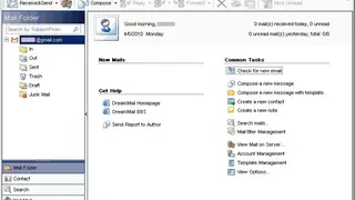 Portable DreamMail screenshot