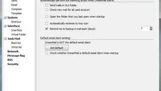 Portable DreamMail screenshot