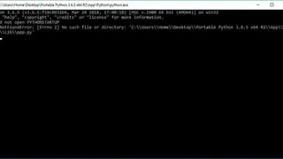 Portable Python screenshot