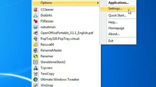 Portable Start Menu screenshot