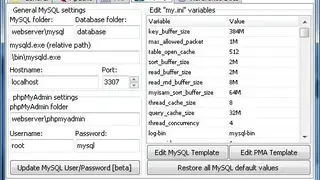 Portable Webserver screenshot