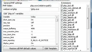 Portable Webserver screenshot