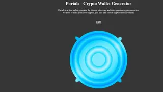 Portals: Crypto Wallet Generator screenshot