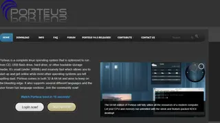 Porteus screenshot
