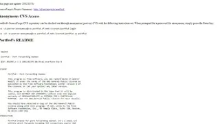 Portfwd screenshot