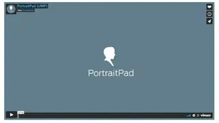 PortraitPad screenshot