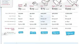 PostageApp screenshot