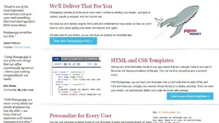 PostageApp screenshot