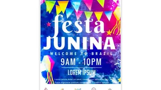 Poster Flyer Maker Icon Design screenshot
