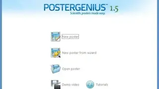 PosterGenius screenshot