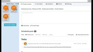 Postfity screenshot