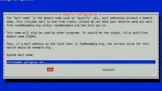 Postfix Mail Server screenshot