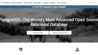 PostgreSQL screenshot