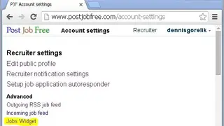 PostJobFree screenshot