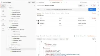 Postman screenshot
