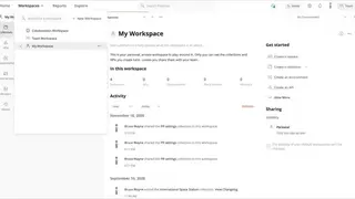 Postman Workspaces screenshot