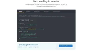 Postmark screenshot