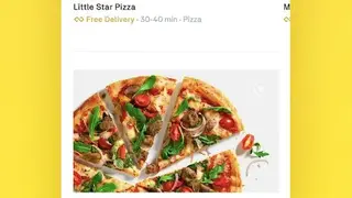 Postmates screenshot