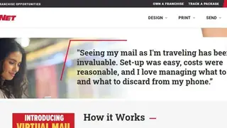 PostNet Virtual Mail screenshot