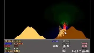 Powder Game 2 screenshot