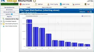 Power Admin Storage Monitor screenshot