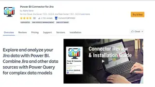 Power BI Connector for Jira screenshot
