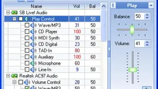 Power mixer screenshot