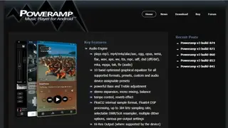 Poweramp screenshot