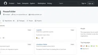PowerFolder screenshot