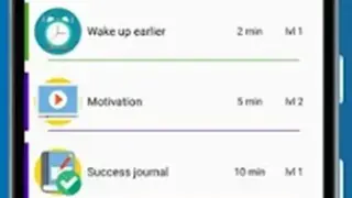 Powerful morning habits screenshot