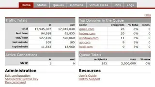 PowerMTA screenshot