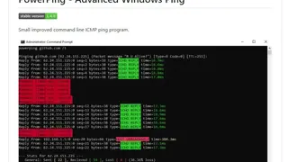 PowerPing screenshot