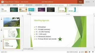 PowerPoint Online screenshot